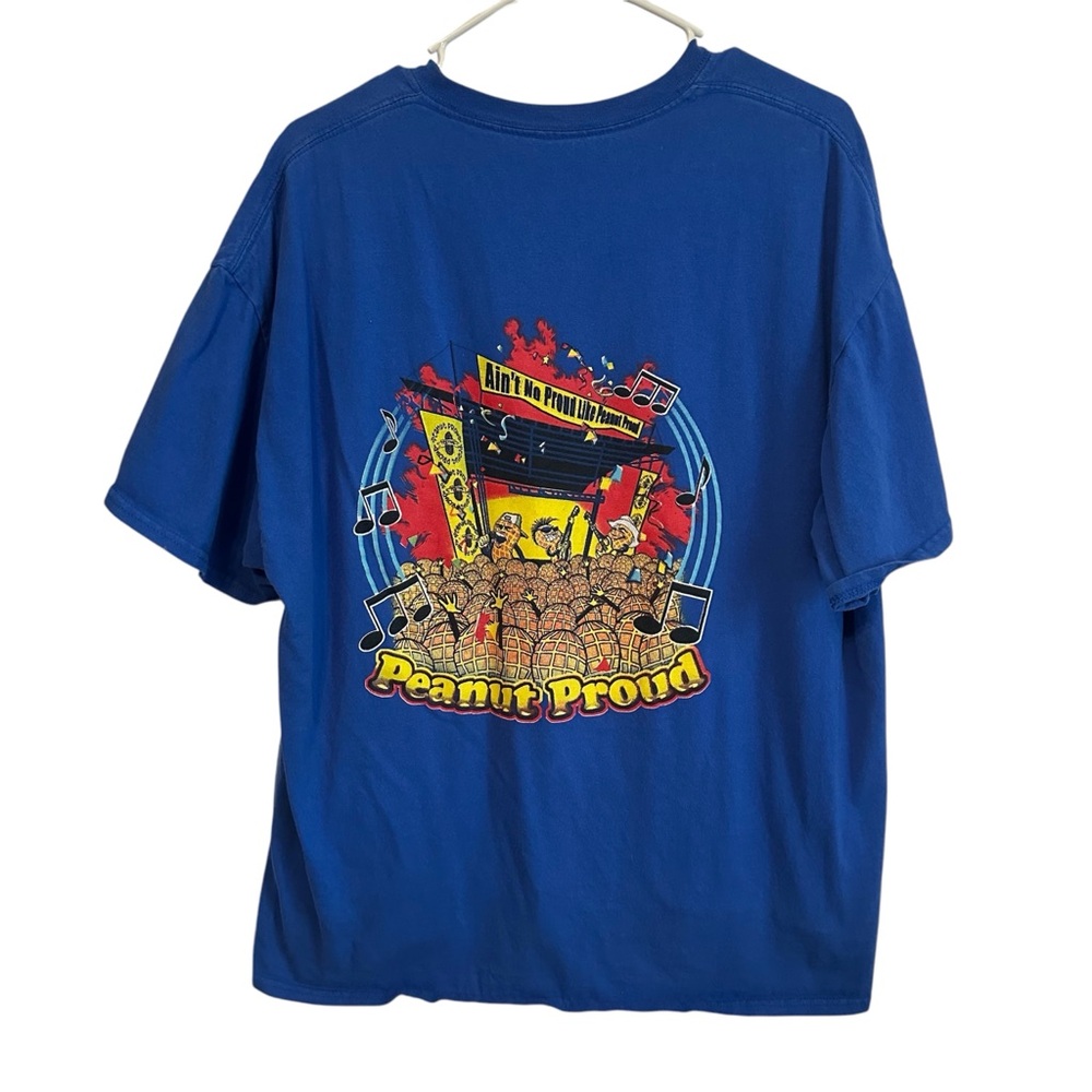 Vintage 90s Peanut Proud GA Peanut Festival Graphic Tee Shirt Size XL